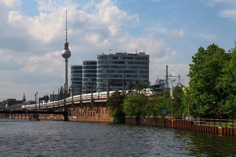 Television tower at Alexanderplatz square