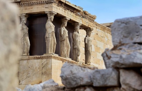 Erechtheion with the Caryatids
