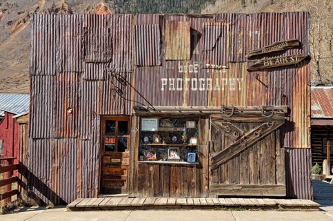 Photo gallery in a historic building