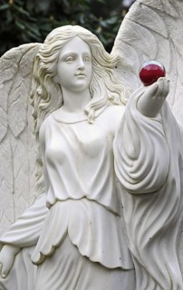Angel sculpture