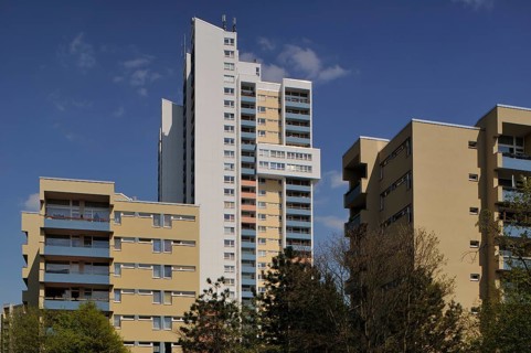 31-story apartment building designed by Walter Gropius
