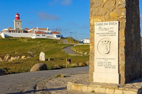 Cabo da Roca lighthouse at Cape da Roca