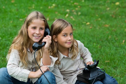 Twin girls
