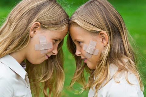 Twin girls