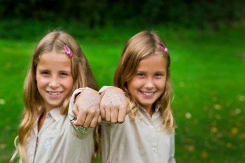 Twin girls
