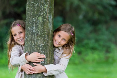 Twin girls