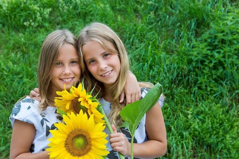 Twin girls