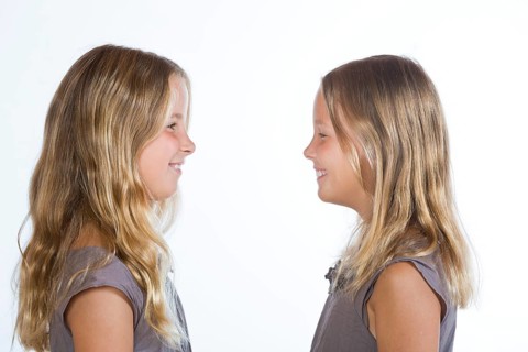 Twin girls