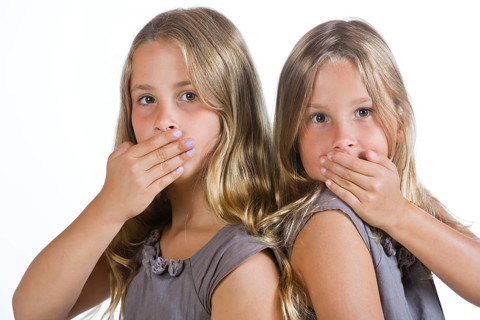 Twin girls