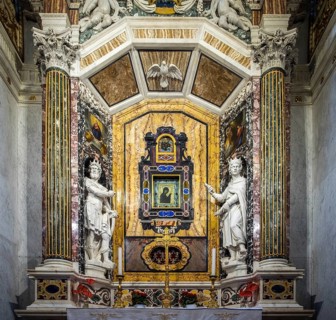 The Capella della Santissima Icone with Byzantine icon from the 11th century