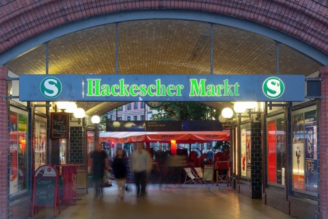 Hackescher Markt S-Bahn station