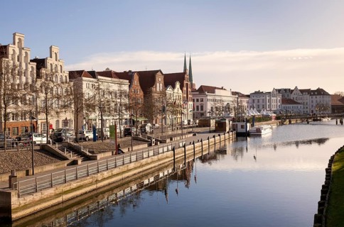 An der Obertrave quayside