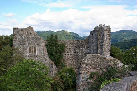 Ruins of Burg Baden Castle