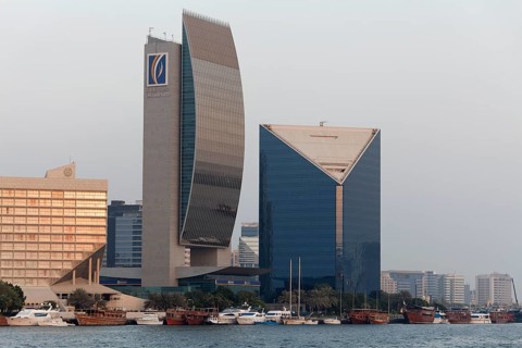 Building of the National Bank of Dubai