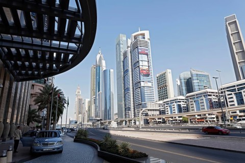 Driveway to the Shangri-La Hotel