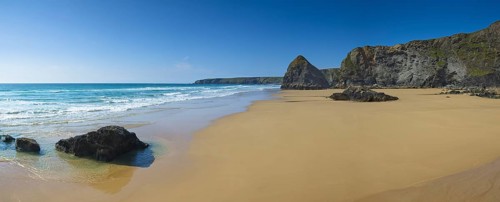 Bedruthan Steps  between Newquay and Padstow