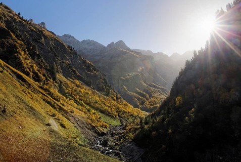 Bacherloch canyon at Einoedsbach