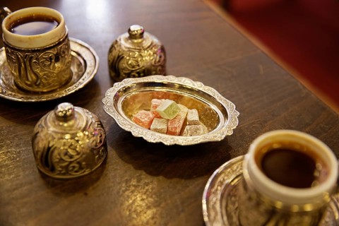 Turkish delight and mocha