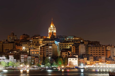 Galata Tower in Beyoglu