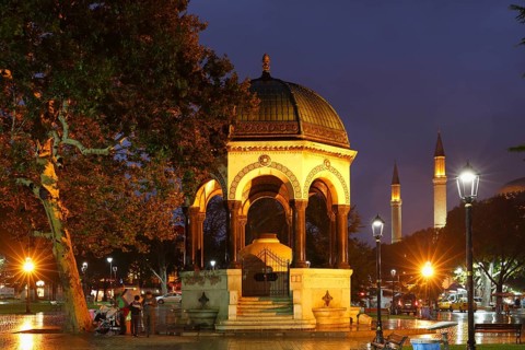 German Fountain in the Hippodrome or At Meydani square