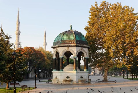 German Fountain in the Hippodrome or At Meydani square
