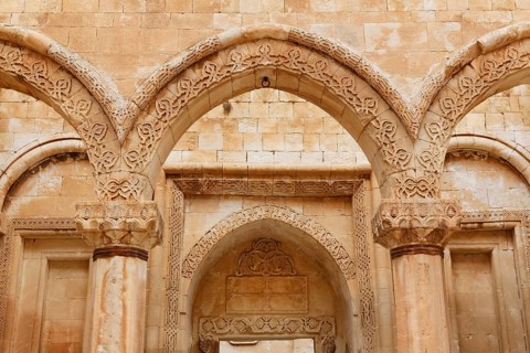 Ornate decorations in the harem