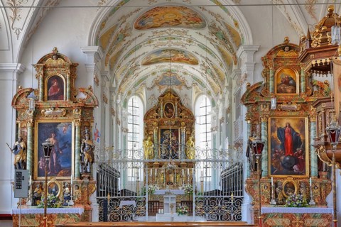 Beyharting monastery church