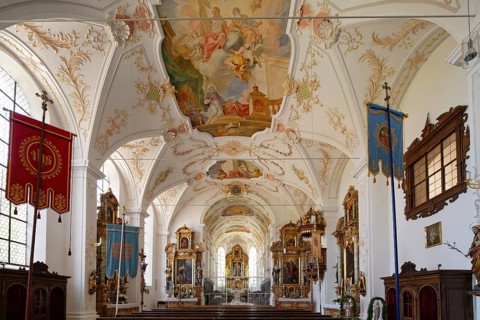Beyharting monastery church