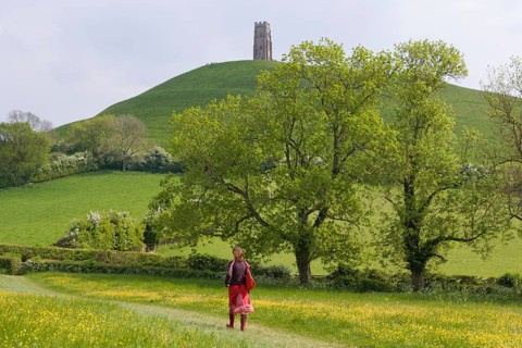 Glastonbury Tor with St Michael's Tower