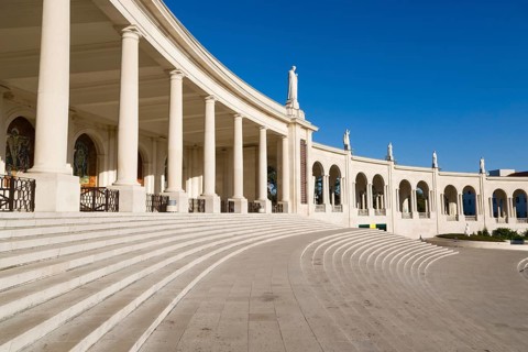 Balustrade of The Basilica of Our Lady of the Rosary