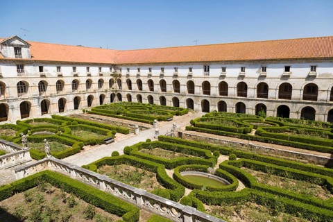Garden of Mosteiro de Santa Maria de Alcobaca