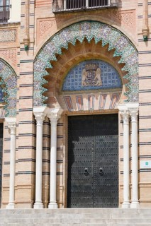 The Door of Pabellon Mudejar