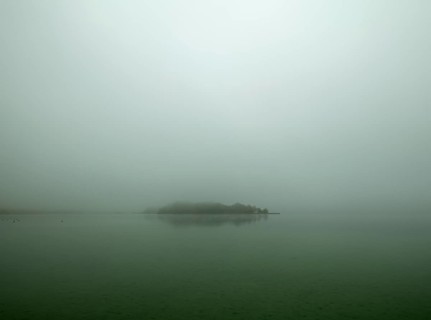 Mausinsel island in Lake Woerthsee