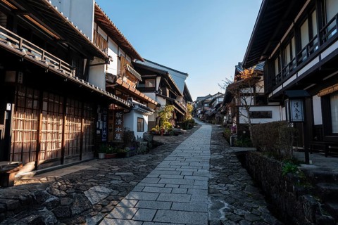 Historic village on Nakasendo street