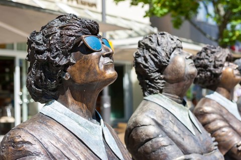 Bronze figures