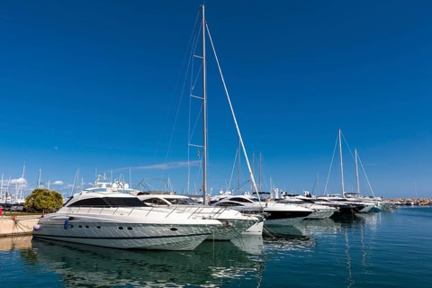 Exclusive marina of Puerto Portals