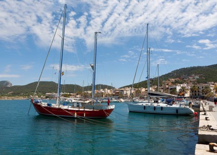Harbour or marina of Puerto Andratx