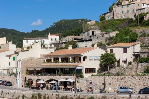 View of the village of Banyalbufar