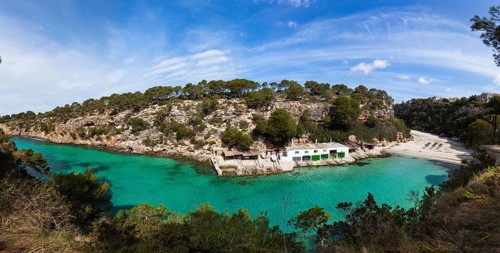 The bay of Cala Pi