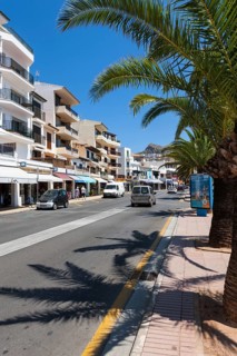 Beach promenade