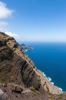 Cliff coast near Casas de Tirma de San Nicolas