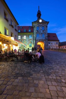 Old Town Hall at the Regnitz river