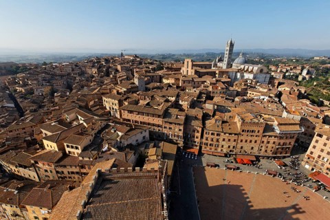 View from Torre del Mangia