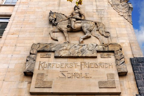 Relief of the Elector Frederick IV on horseback