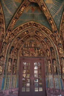 Entrance of the vestibule in the Frauenkirche