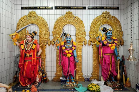 Statues in a Hindu temple