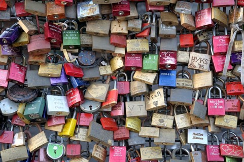 Love padlocks
