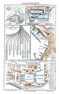 Wallchart of docks