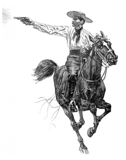 Shooting while riding in gallop