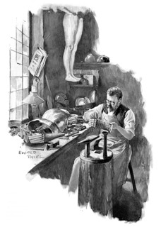 Workshop of a costume maker or bladesmith